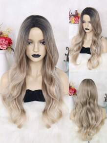 Long Body Wave Synthetic Wig - Multicolor - View 1