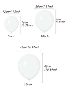 142入組派對裝飾氣球 - 彩色 - 查看 3