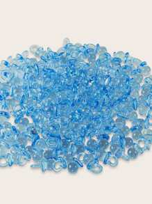 50 núm vú giả acrylic mini để trang trí tiệc - Màu xanh lam - Xem 1