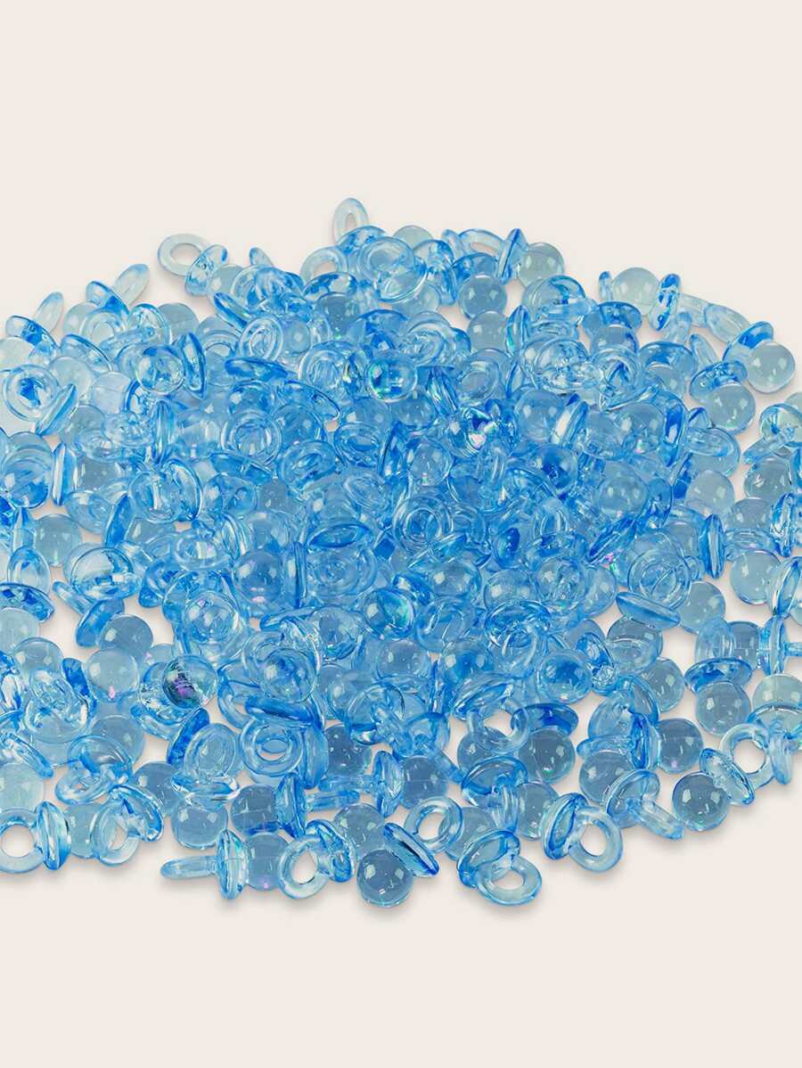 50 núm vú giả acrylic mini để trang trí tiệc - Màu xanh lam - Xem 1