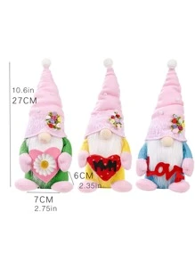 1pc Mother's Day Random Gonk Decoration - Multicolor - View 5