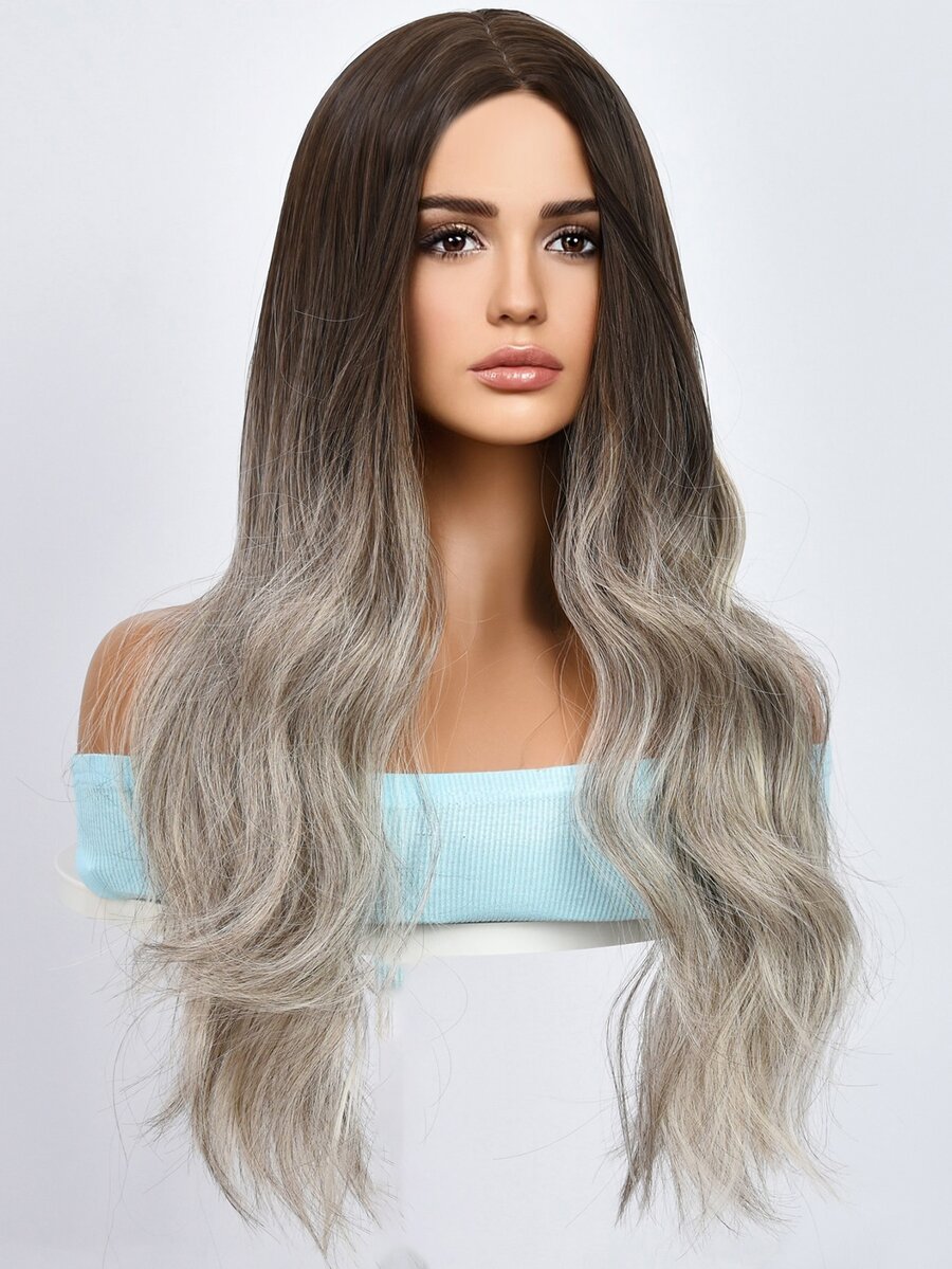 Long Body Wave Synthetic Wig - Ombre - View 1