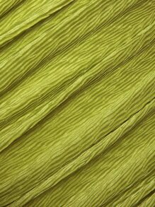 SHEIN Unity Vestido Tubo Cuerpocon Con Volantes Y Plisados