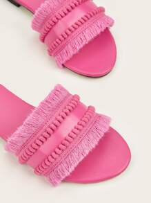 Dép bệt Nữ - Màu Hồng Tươi - Xem 4