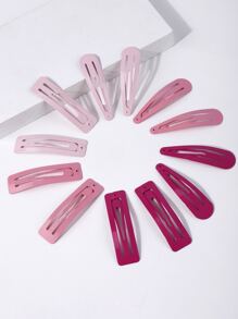 12 chiếc kẹp tóc chắc chắn - Nhiều màu - Xem 3