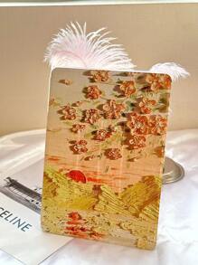 Flower Pattern Case Compatible With iPad