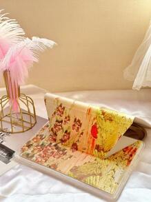 Flower Pattern Case Compatible With iPad