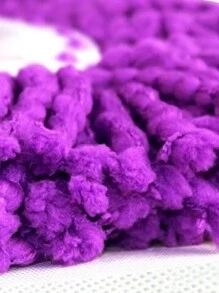 1 pieza Fregona cabeza moderno fibra absorbente Fregona cabeza Trapo para casa - Morado - Ver 4