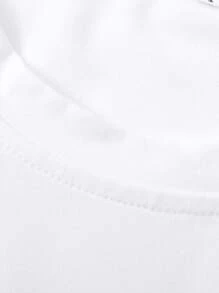 Manfinity LEGND Tops Nam Thú vật Đường phố - trắng - Xem 4