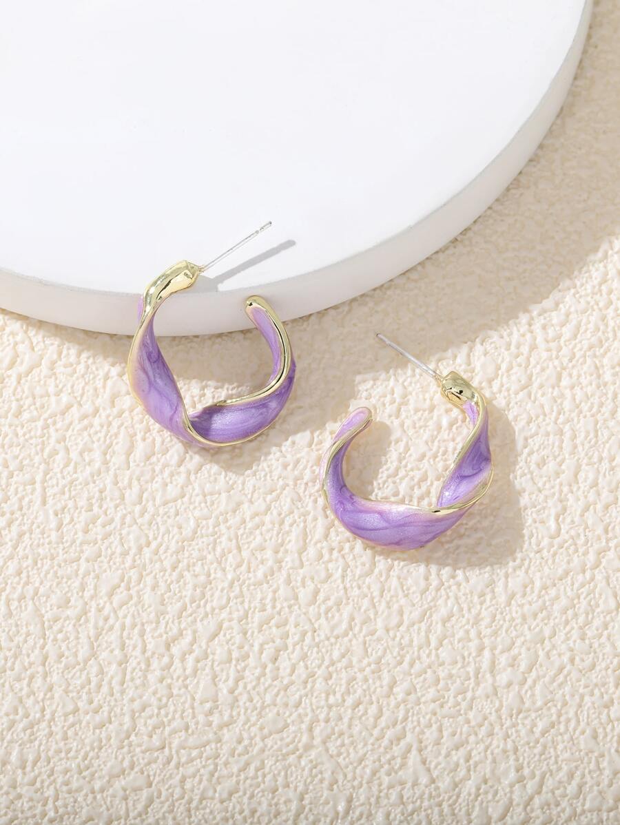 Boucles D'Oreilles Spirale Acrylique Cyan 6mm - Écarteurs Lobe Tunnel 2-12mm