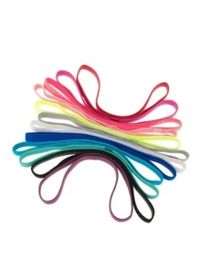 12pcs Sports Hair Band - Multicolor - View 2