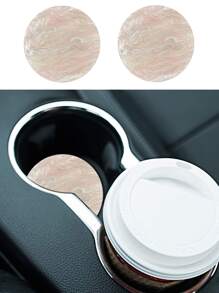 2 chiếc xe lót ly in đá cẩm thạch - Nhiều màu - Xem 6