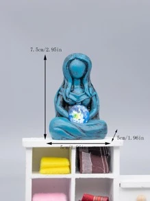 1pc Hình thiết kế trang trí thủ công - Màu xanh lam - Xem 4