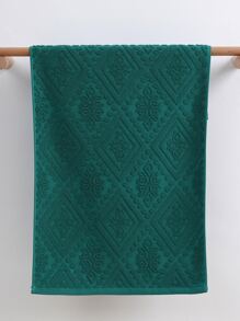 QIBHI 1条欧式梭织毛巾（轻便易携），可选浴巾或面巾，柔软吸水，适用于浴室、泳池、健身房、海滩等场所，是家居浴室装饰、返校季、美容院、酒店、运动场所的理想之选，也是居家必备的护肤浴巾。 - 綠色 - 查看 7