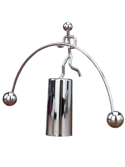 1 Stück Eisen Dekoration Handwerk, moderne Figur Dekor Balance Ball Design Dekoration Objekt für Zuhause