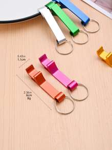 1 Móc Khóa Ngẫu Nhiên, Bình Di Động Và Dụng Cụ Mở Bia Loại Có Thể Heo Kích Thước Dụng Cụ & Cải Thiện Nhà Cửa - Nhiều màu - Xem 2