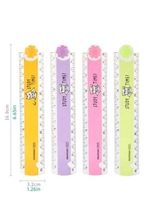 1pc Cartoon Graphic Random Ruler,Rulers - Multicolor - View 6