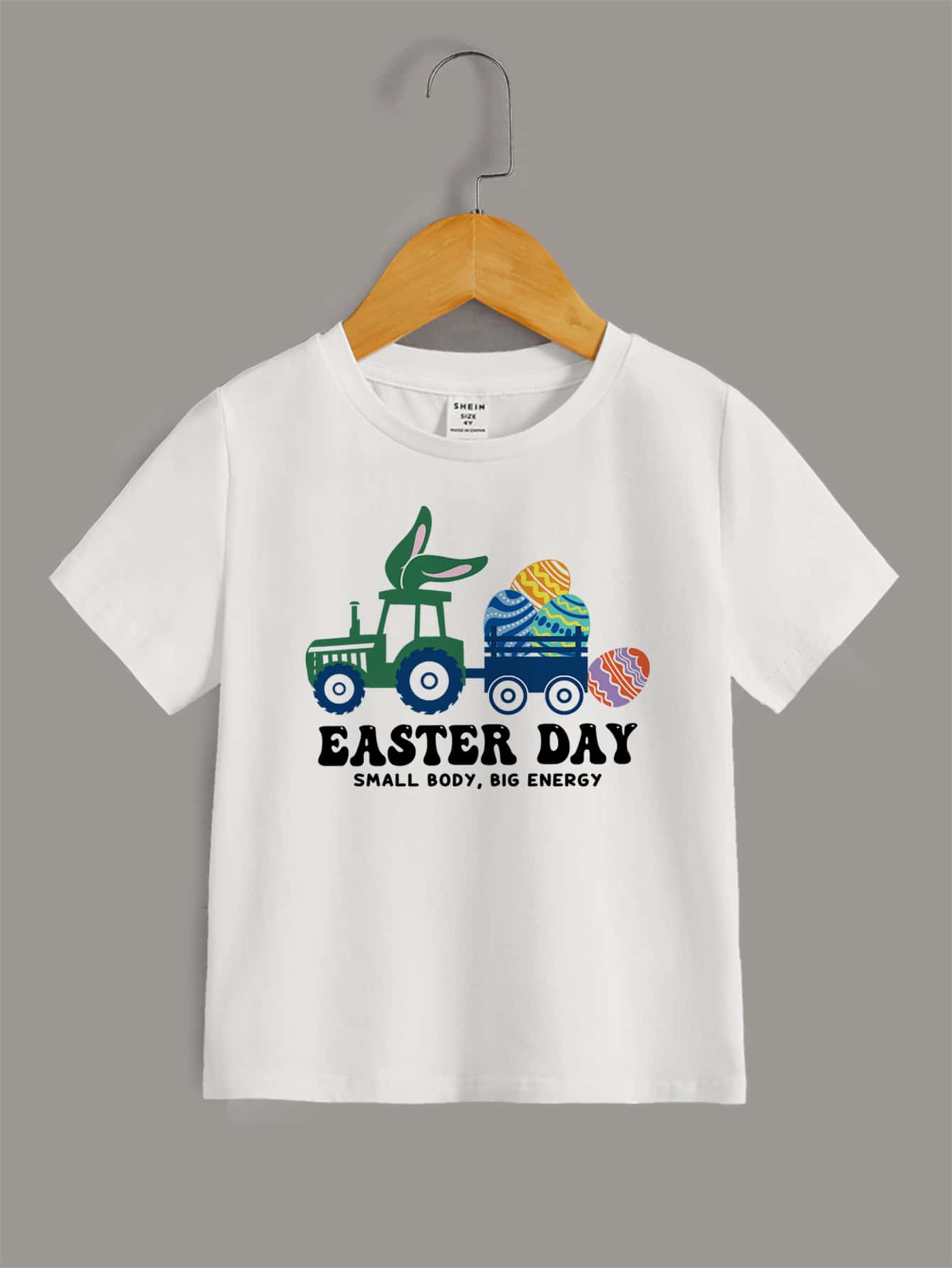 Toddler Boys Cartoon & Slogan Graphic Tee - White - View 1