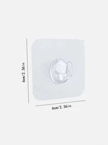 5/10/15/20/25/30入組剛性膠鉤,具有強大的承重能力並可不留痕跡