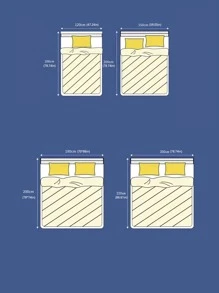 1入組素色床裙現代超細纖維荷葉邊裝飾床上用品床裙四季皆宜
