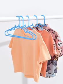 4入組黑色孩子們服裝,成年人內衣,女士文胸,薄和簡約風衣架,不是適用於懸掛重服裝 - 藍色 - 查看 1