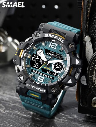 SMAEL 1pc SMAEL Digital Sports Men's Watch