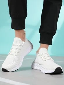 Giày thể thao nam - trắng - Xem 3