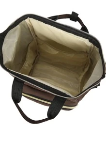 1 túi đựng tã dung tích lớn - màu nâu - Xem 4