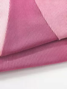 SHEIN Unity Áo ba lỗ phối màu tương phản, áo thun họa tiết cho nữ - Hồng - Xem 4