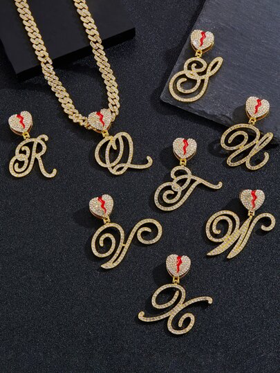 1pc Men Musical Note Charm Necklace