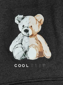 Men 3pcs Bear Print Contrast Letter Tape Boxer Brief - Multicolor - View 4