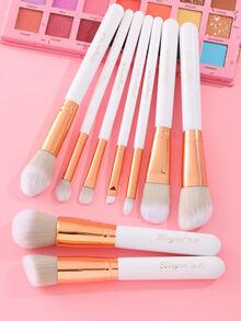 9pcs Makeup Brush Set,Brush Set,Makeup Brush Kit,Make Up Brush Set,Make Up Set Complete,Makeup Brush Set,Complete Makeup Kit,Brush Kit,Brushes Makeup Set,Makeup Gift Set,Set - Multicolor - View 2