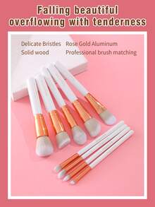 9pcs Makeup Brush Set,Brush Set,Makeup Brush Kit,Make Up Brush Set,Make Up Set Complete,Makeup Brush Set,Complete Makeup Kit,Brush Kit,Brushes Makeup Set,Makeup Gift Set,Set - Multicolor - View 5