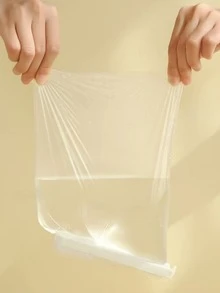 1pc White Simple Bag Clip, PP Food Sealing Clip For Household - White - View 3