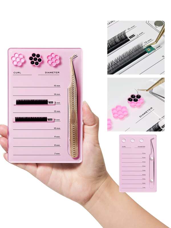 1pc Eyelash Extension Holder Pallet Storage Eyelash Extension Glue