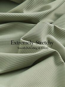 Ocili Leisure Stretchy & Smooth Brazilian Style Seamless No Show Low Waist Tanga - Green - Mint Green - View 2