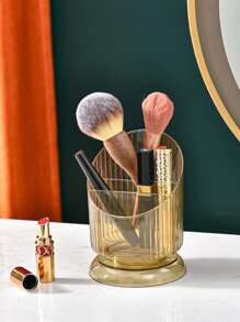 Reusable Multifunctional Makeup Organizer, 1pc Plastic Makeup Organizer For Home - Green - View 5