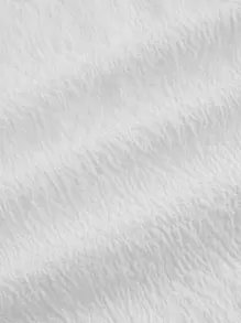 SHEIN MOD Vestido de tirantes unicolor pecho con fruncido - Blanco - Ver 4