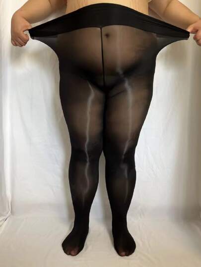 Plus Size Sheer Tights, E-Girl, Cozy