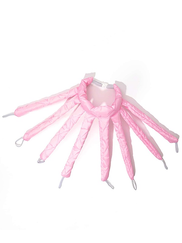 Octopus Lazy Hair Curling Tool, No Heat, Detachable Squid Hair Curler