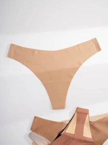 7pack Solid No Show Panty - Multicolor - View 3