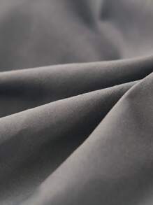 1入組素色床裙現代超細纖維荷葉邊裝飾床上用品床裙四季皆宜