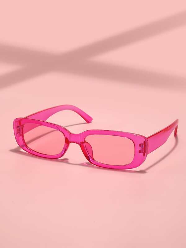 1pc Unisex Square Fashionable Sunglasses, Suitable For Outfits, Travel, Summer Accessories, Sports Style, Driving, Festivals, Beach, EDM, Vacation, UV Protection, Golf, Hiking, Elegant Decoration, Street Style Accessories, Vacation Vibe, Sports, Parties, Outdoor Activities, Street Style, Fishing, Holidays, Sun Protection, Vacation