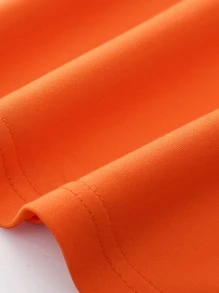 Manfinity Homme Áo thun & Áo lót Nam Slogan Giải trí - trái cam - Xem 3