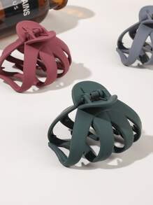 4pcs Women Minimalist Casual Hair Claw, For Daily Life Claw Clips Hair Clips Hair Jaw Clip Hair Clamps Hair Clutch Hair Catcher Clip, School Stuff, College Fall Winter Hair Accessories For Women For Vacation Outfits Woman