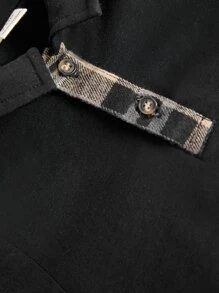 SHEIN 男嬰格紋POLO衫和短褲