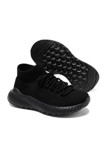 男孩極簡透氣前繫帶運動戶外運動鞋