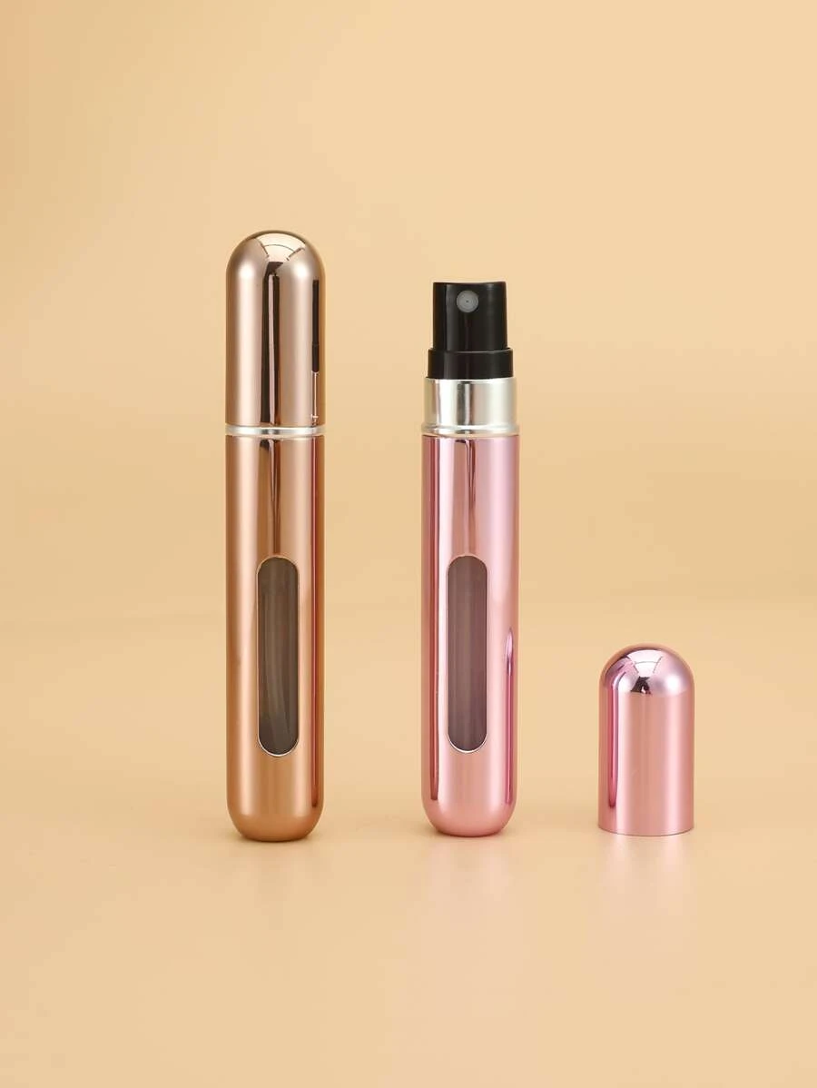 2入組8ml空香水噴霧瓶,可裝香水,袋裝小香水瓶,氣味泵殼,適用於旅行、客廳、臥室、浴室、家居裝飾、旅行用品、婚禮、派對、生日、送禮給男性、母親、父親、朋友、新年,其用途廣泛,是有趣的禮物 - 彩色 - 查看 1