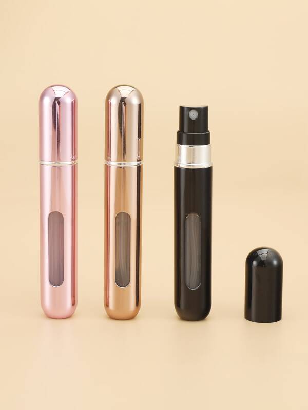 3pcs 8 ML Empty Perfume Spray Bottle,Refillable Perfume Atomizer Bottle, Mini Spray Bottles, Small Pocket Perfume Bottle, Scent Pump Case, Portable Empty Perfume Container For Travel, Living Room Home Bedroom Bathroom House Decor, Travel Stuff, Wedding, Party, Birthday, Gifts For Men Mom Dad Friends, New Years, Accessories, Funny Gift