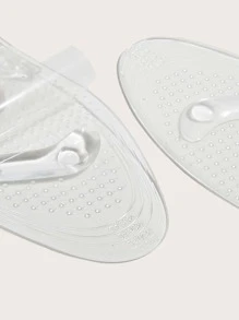 Foot care 透明硅胶舒适脚趾垫，适合日常休闲使用，2 件 - 無色 - 查看 3